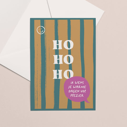 Kaart A6 Kerst | Dagen vol plezier