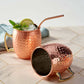 Copper Mule Cocktailglazen – Luxe Set van 4