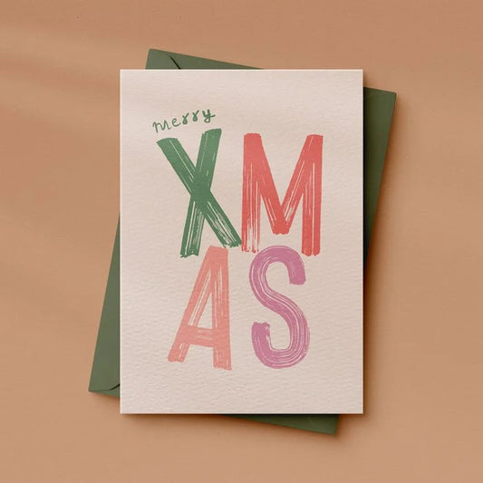 Kerstkaart kleur | Xmas