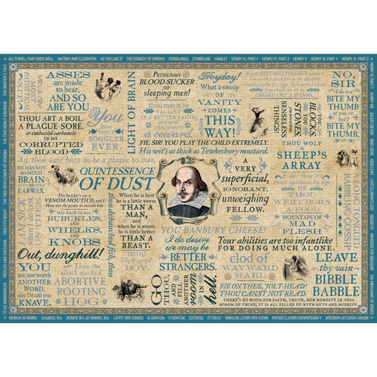 Shakespeare-beledigingen | UPG-puzzel