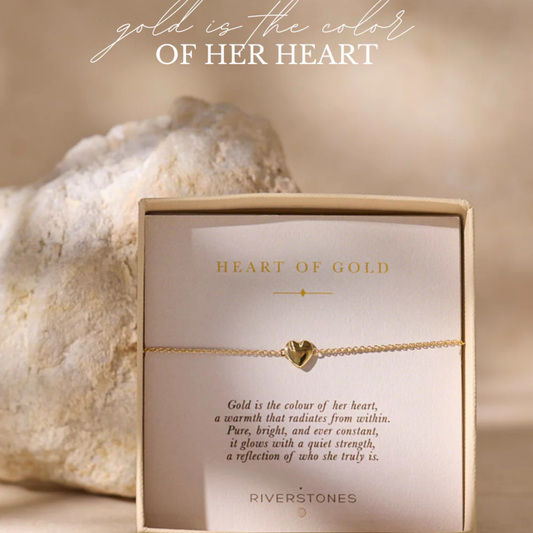 Heart of gold Armband Verguld