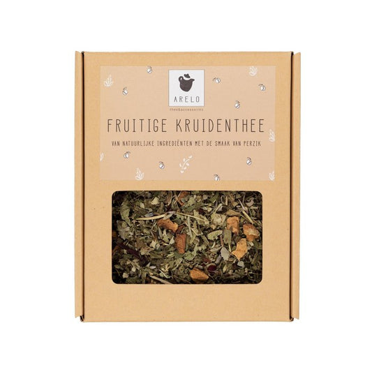 Fruitige Kruidenthee met de smaak van perzik