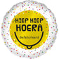Folieballon - Hiep Hiep Hoera Gefeli