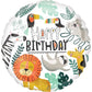 Folieballon - "HAPPY BIRTHDAY" - Get wild