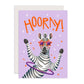 Hooray | Zebra