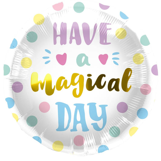 Folieballon 'Have a Magical Day'