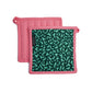 Pannenlappen Set Vivid Green Green - set van 2