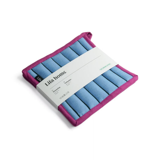 Pannenlappen Set Vivid Blue Green - set van 2