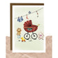 Postkaart - Hello baby!