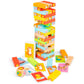 Houten blokken toren