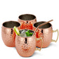 Copper Mule Cocktailglazen – Luxe Set van 4