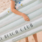 Luchtbed Beach Club – Groen/Wit – 177 cm