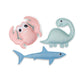 Duikspeelgoed Zeedieren – Set van 3