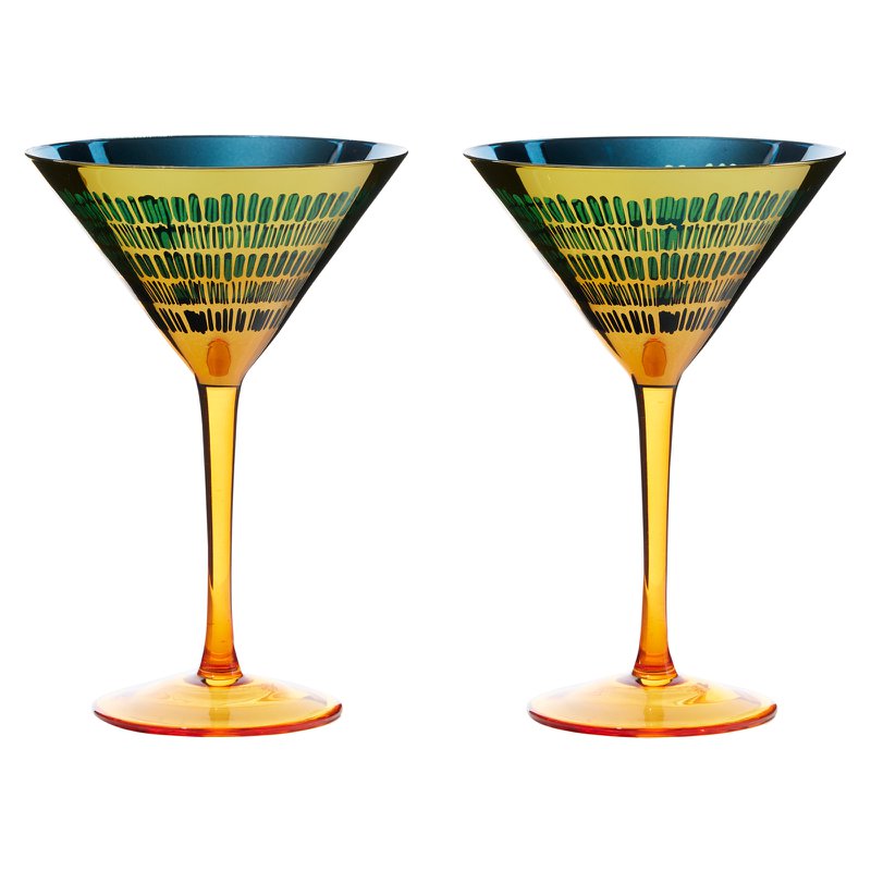 Set van 2 cocktailglazen - Fiesta