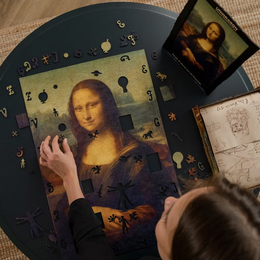 Houten Legpuzzel | Mona Lisa | 1000 stuks