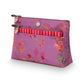 Cosmetic Bag Combi Kawai Flower Fuchsia