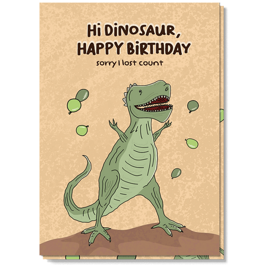 Verjaardag | Hi dinosaur