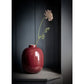 Vase Metal Dark Red