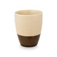 Set/2 XL Mugs without Ear Brown 400ml