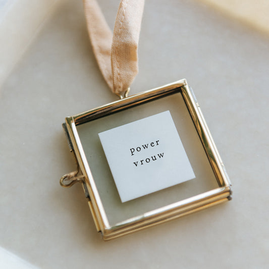 Mini Hanglijstje | Power vrouw