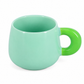 Coco mok – Mintgroen met groen oor | 470 ml
