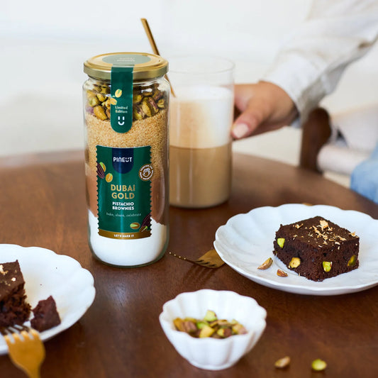 Dubai Gold Brownies – een vleugje luxe in elke hap