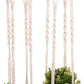 Macramé plantenhanger ASTRID, set van 2 stuks