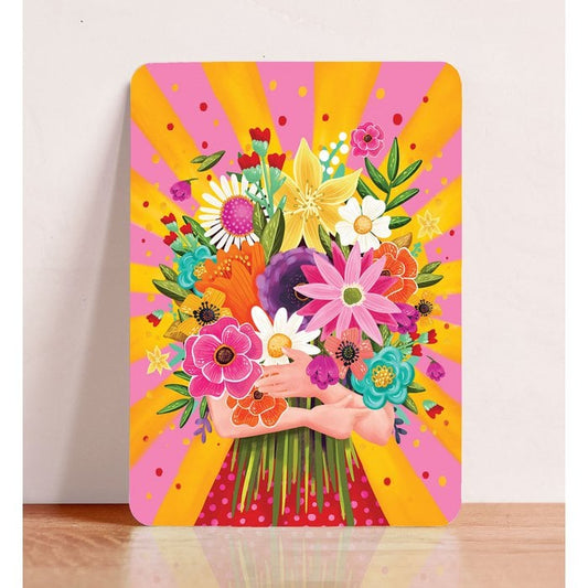 Een boeket bloemen