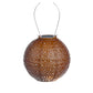 Lumiz Solar Lampion Sashiko Rond - Koper