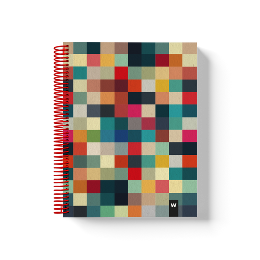 Kleurrijke Spiral Notebooks | Pixel