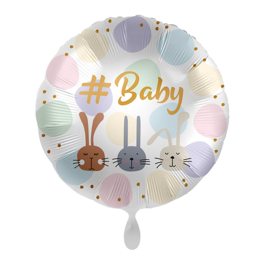 Folieballon – #Baby