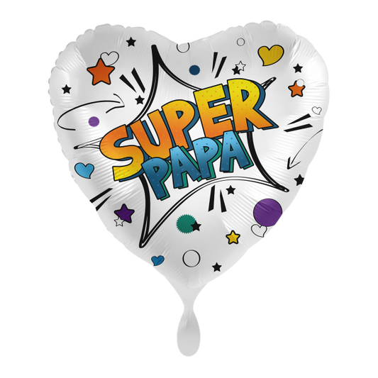 Folieballon  – Hart | Super Papa