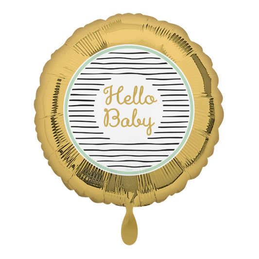 Folieballon  – Hallo Baby