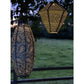 Lumiz Solar Lampion Paisley Long Oval - Zeeblauw