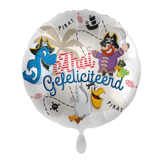 Folieballon - Ahoi Gefeliciteerd