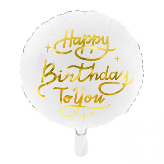 Folieballon – Happy Birthday To You