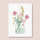 Glaasje bloemen