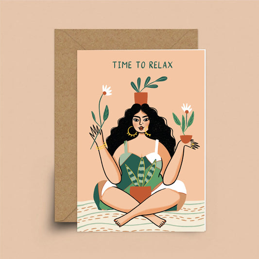 Time To Relax Card
