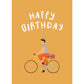 Gelukkige verjaardag fiets
