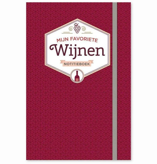 Notitieboek - Mijn favoriete wijnen