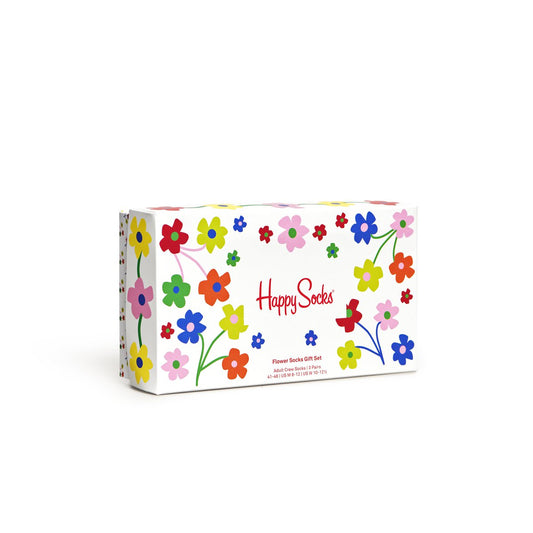 Happy Socks  3-Pack Bloemensokken Cadeauset